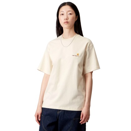 Carhartt Wip T-shirt American Script W Natural