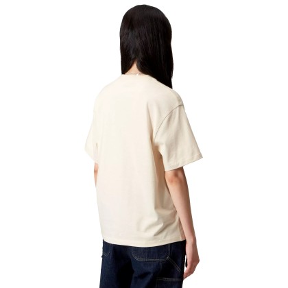 Carhartt Wip T-shirt American Script W Natural
