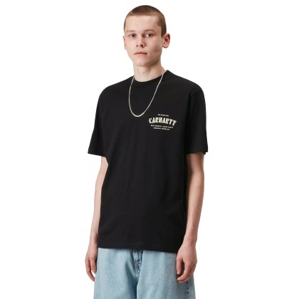 Carhartt Wip S/s Catalogue C Logo T-shirt Black