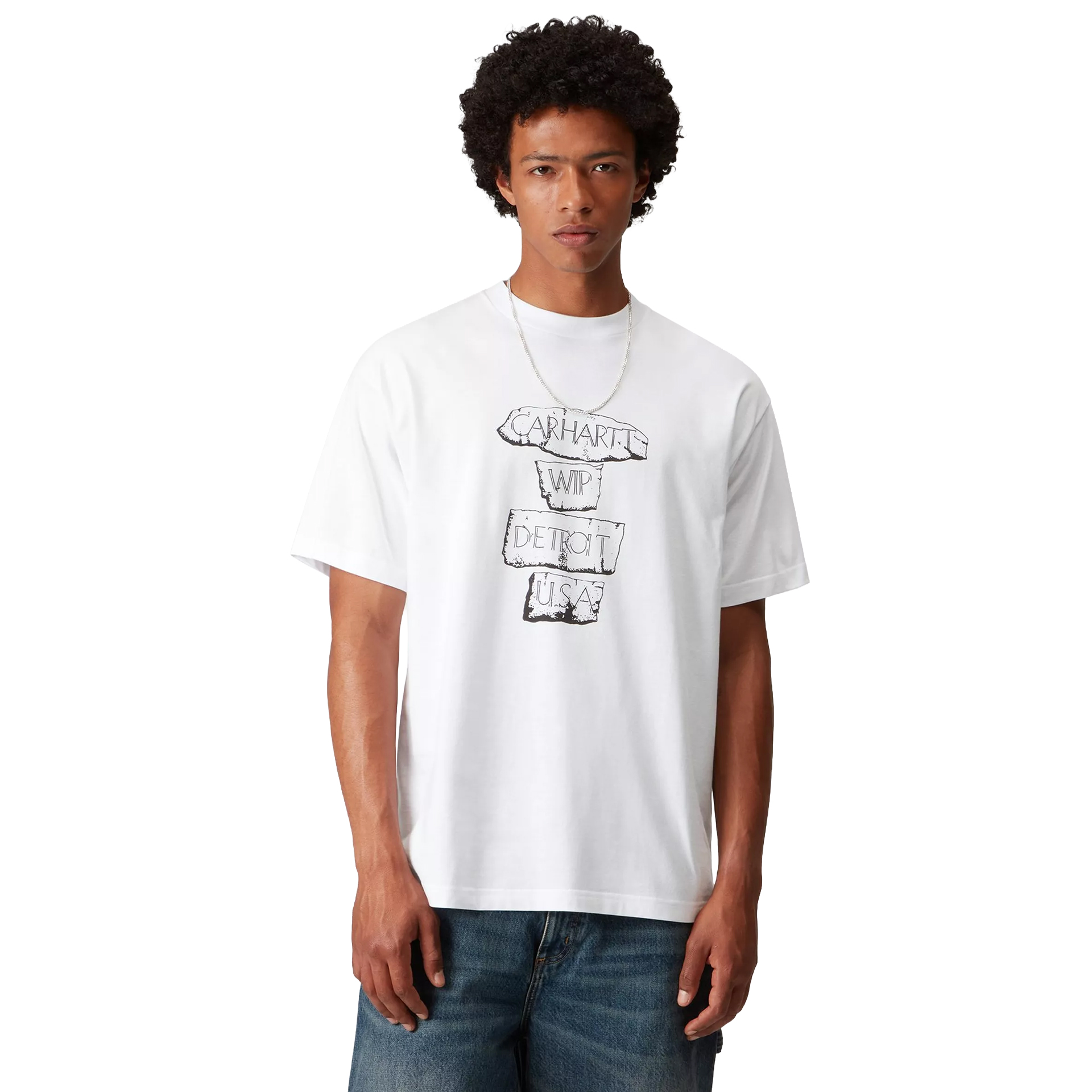 Carhartt Wip T-shirt Masterpiece White