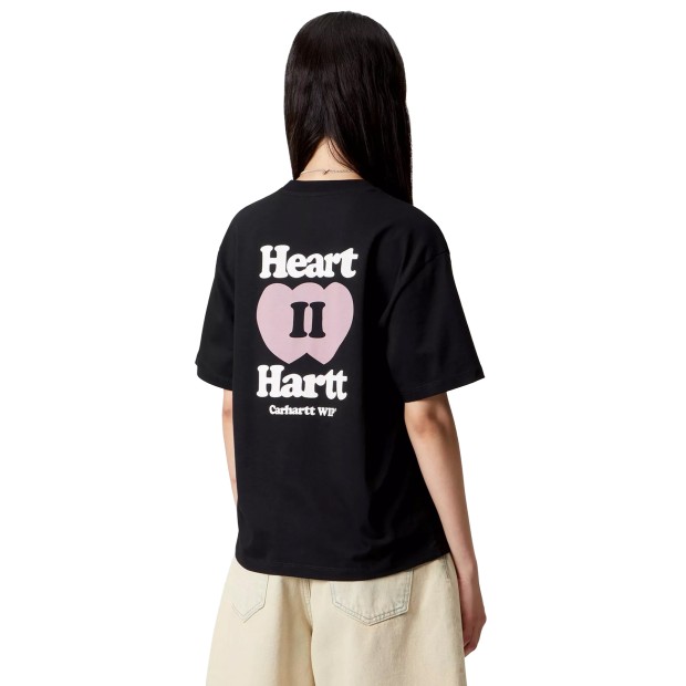 Carhartt Wip T-shirt Heart Ii Hartt W Black