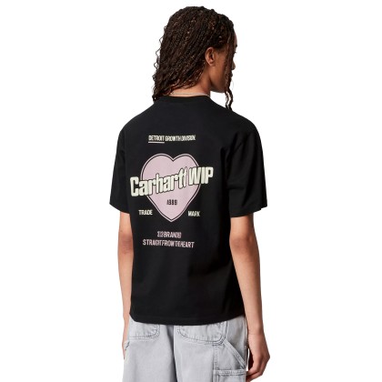 Carhartt Wip T-shirt Growth W Black Stone Washed