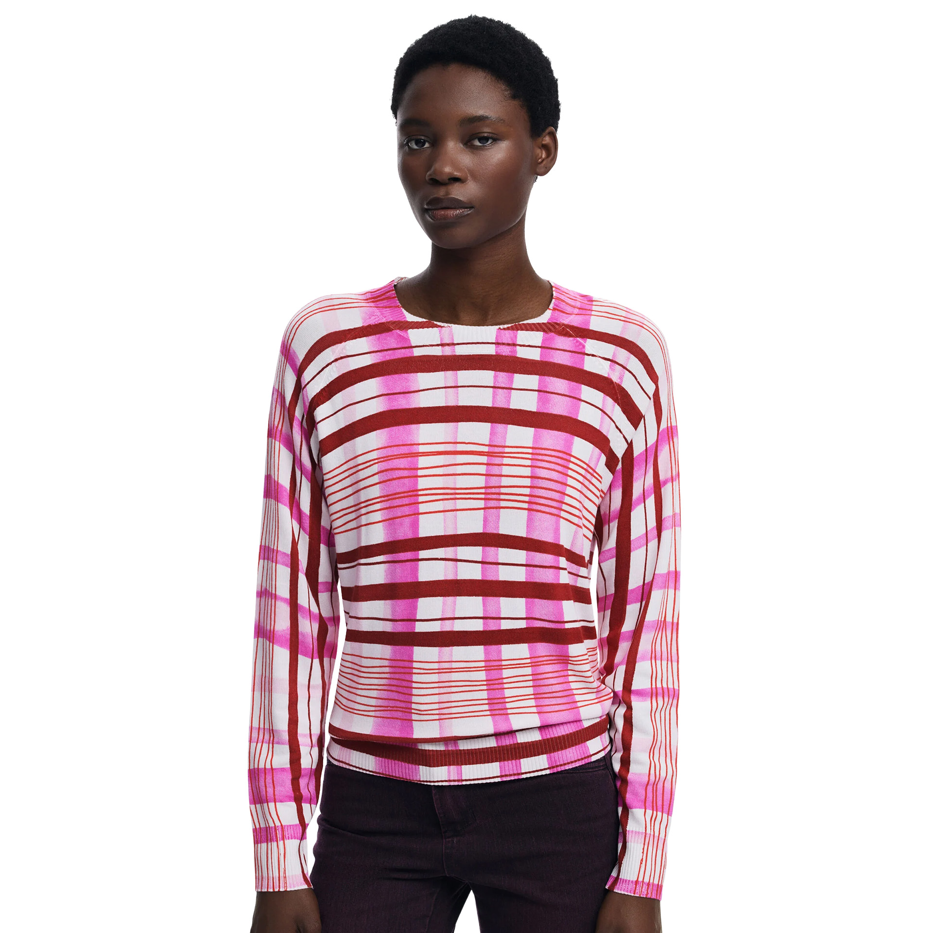 Desigual Camisola Noruega Vermelho