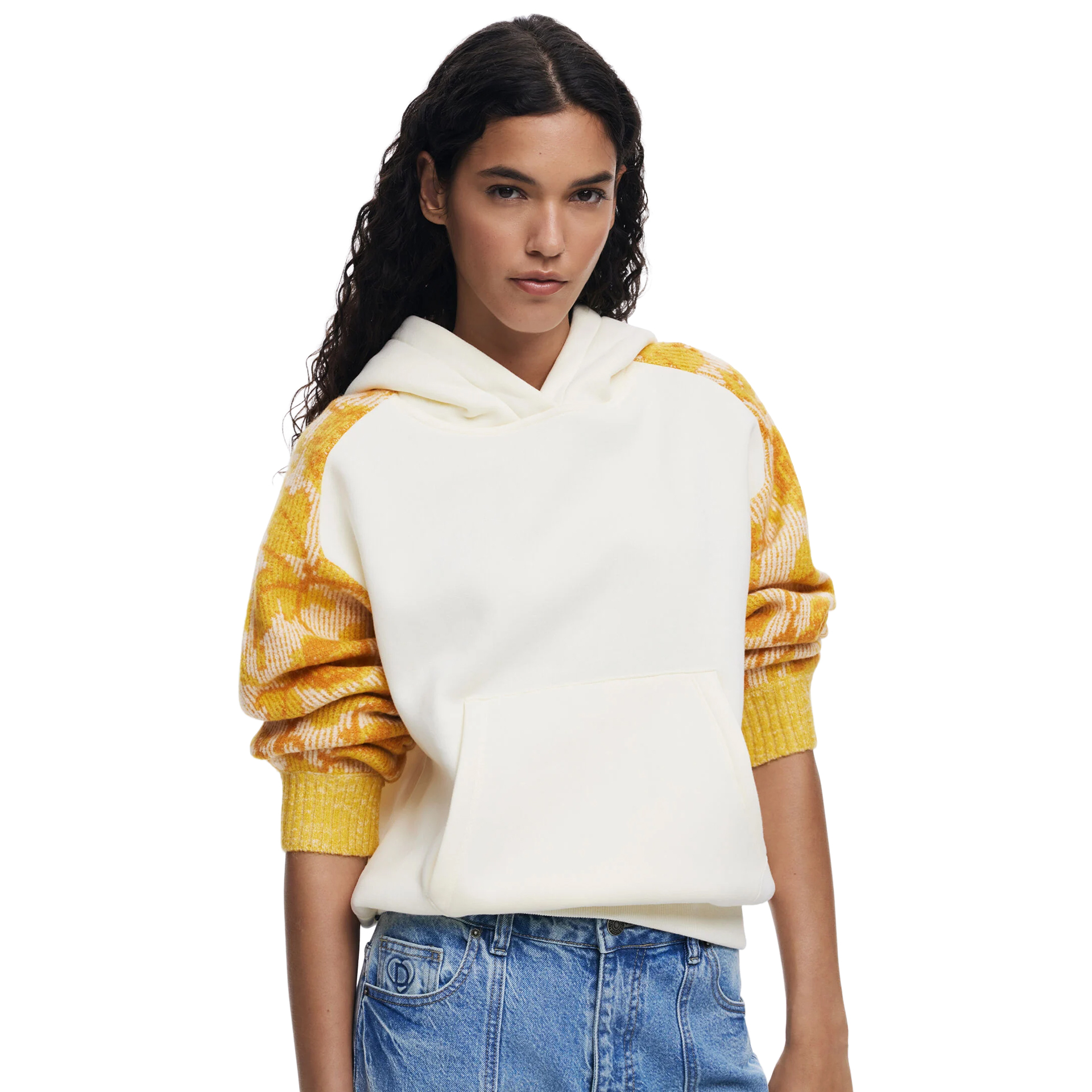 Desigual Sweat Mani Branco