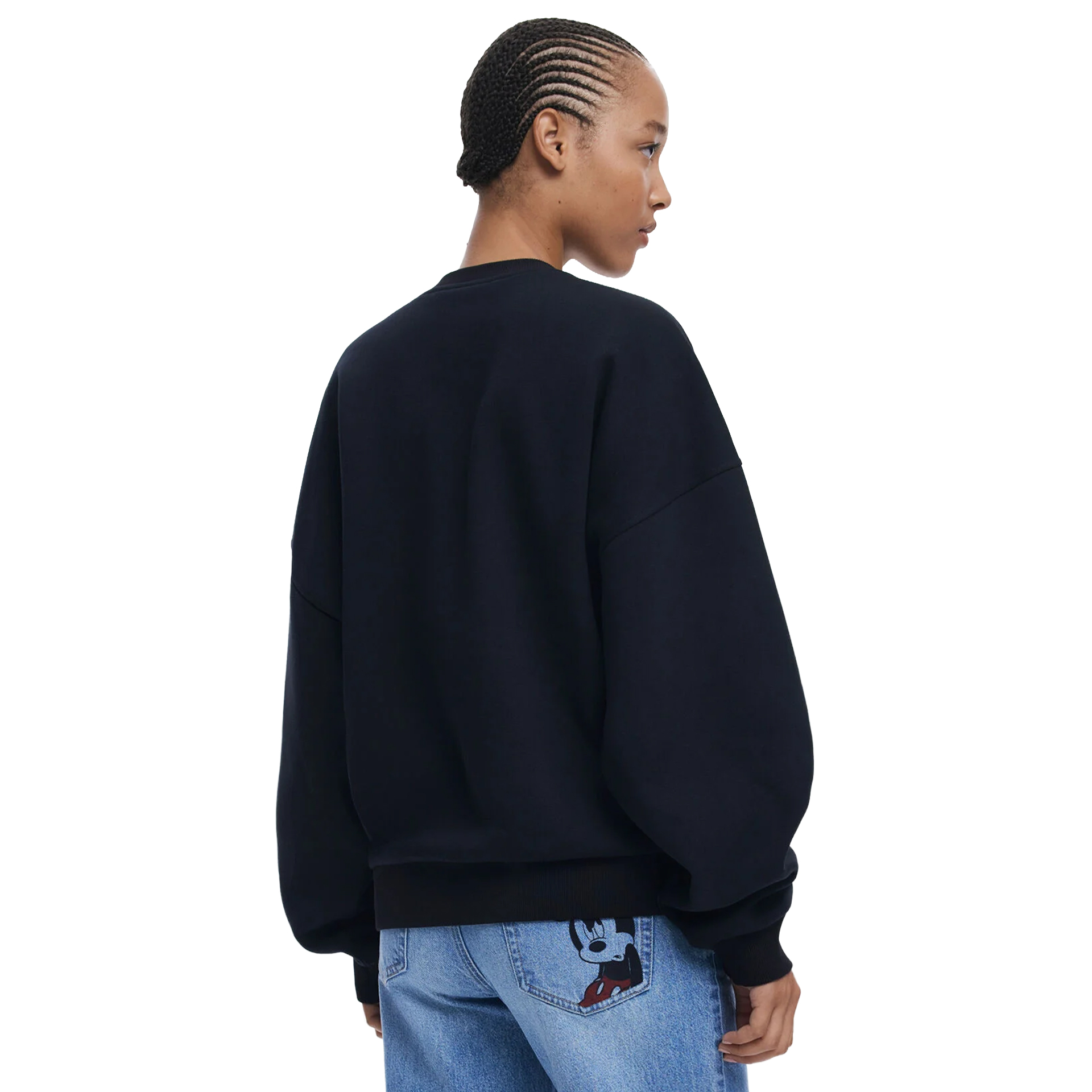 Desigual Sweat Hello Mickey Preto