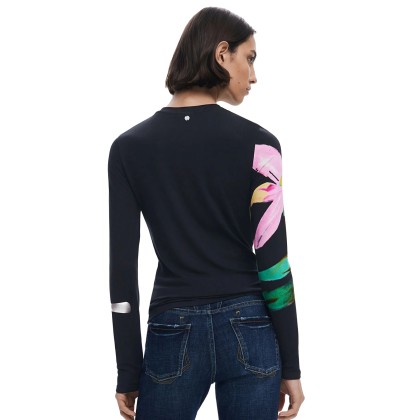 Desigual Longsleeve Lena Preto