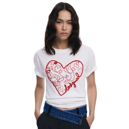 Desigual T-shirt Roma Branco