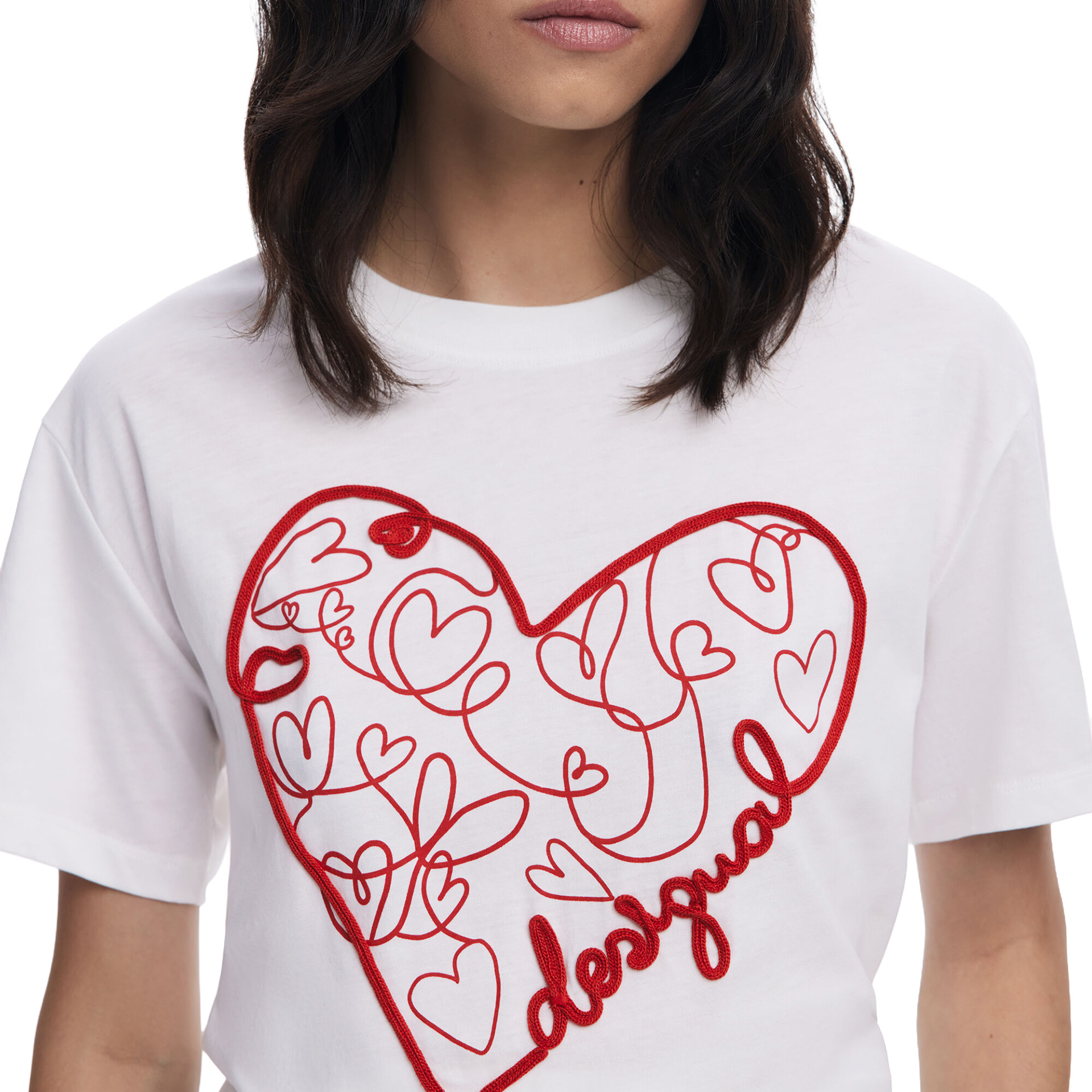 Desigual T-shirt Roma Branco