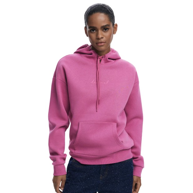 Desigual Sweat Basic Vermelho