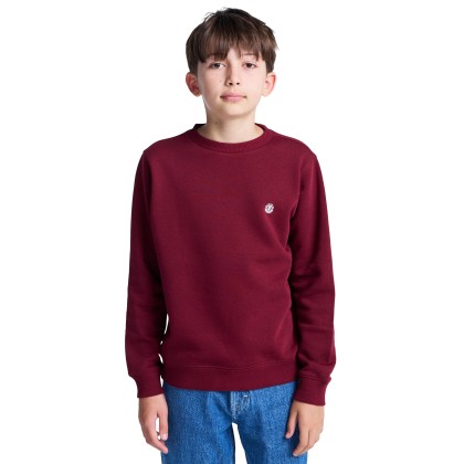 Element Sweat Basica Icon Embroidery Zinfandel