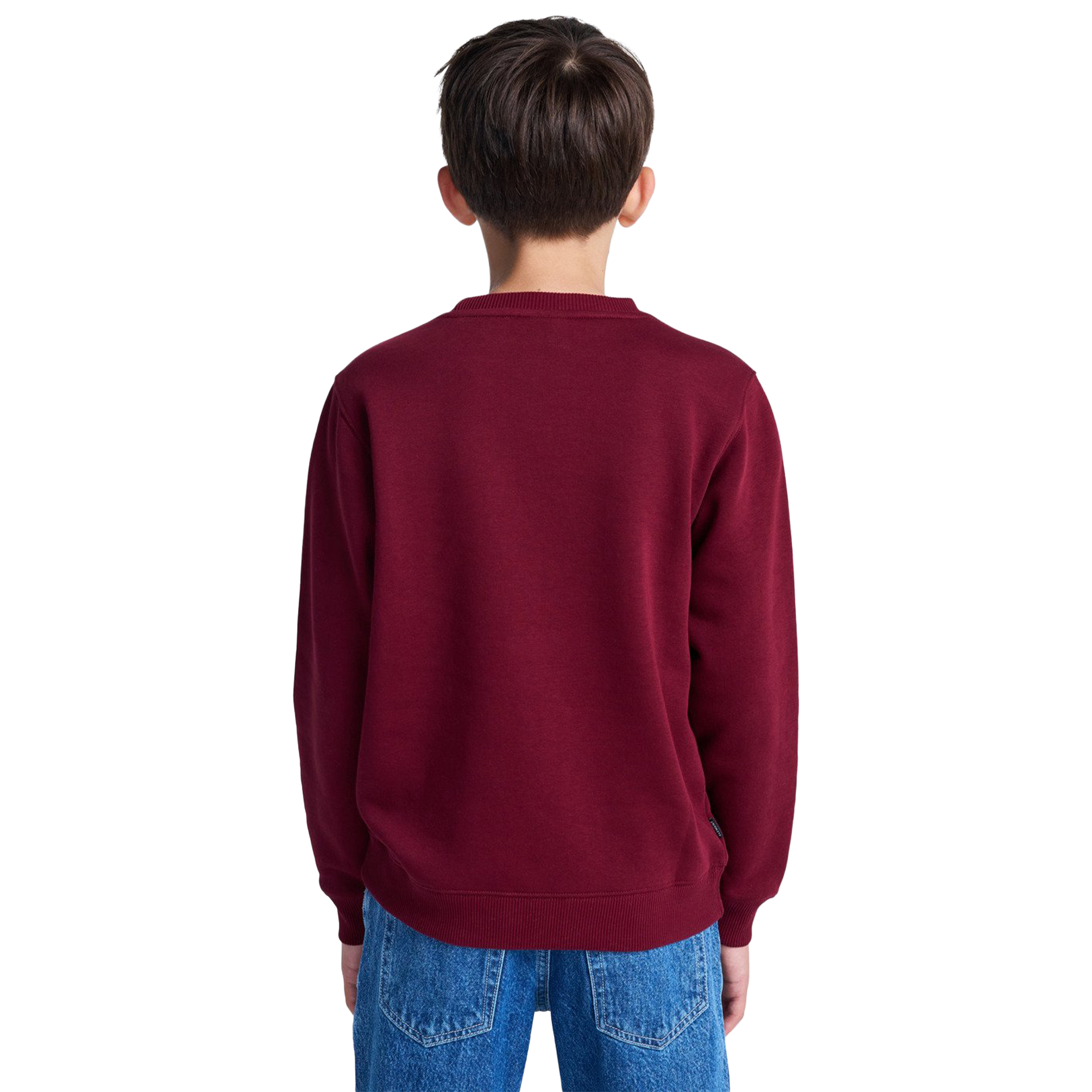 Element Sweat Basica Icon Embroidery Zinfandel