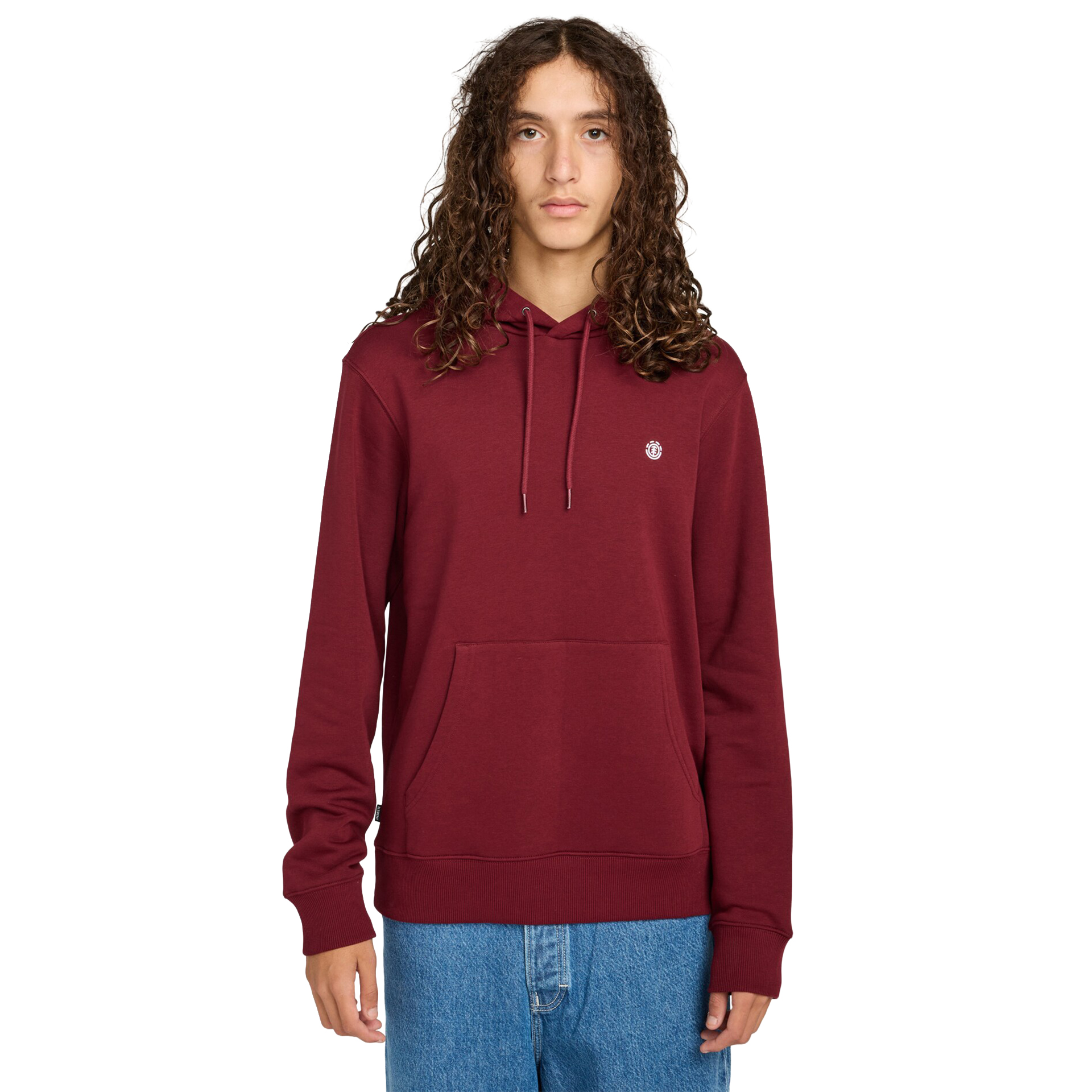 Element Sweat Capuz Icon Embroidery Zinfandel
