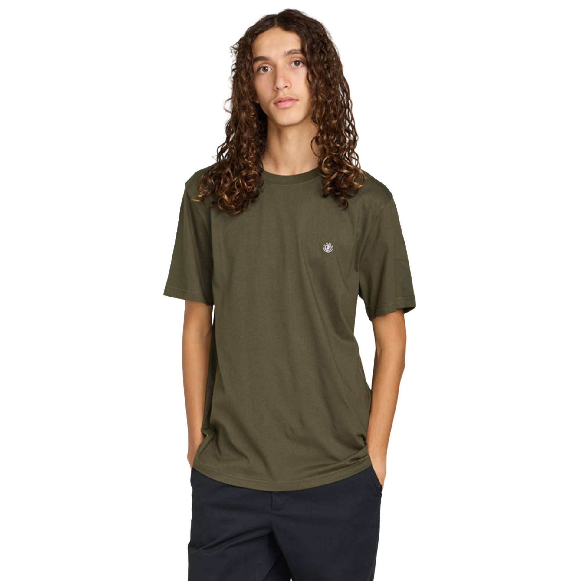 Element T-shirt Icon Embroidery Forest Night