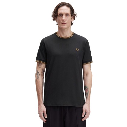 Fred Perry T-shirt M1588v-q27 Black/shadedston