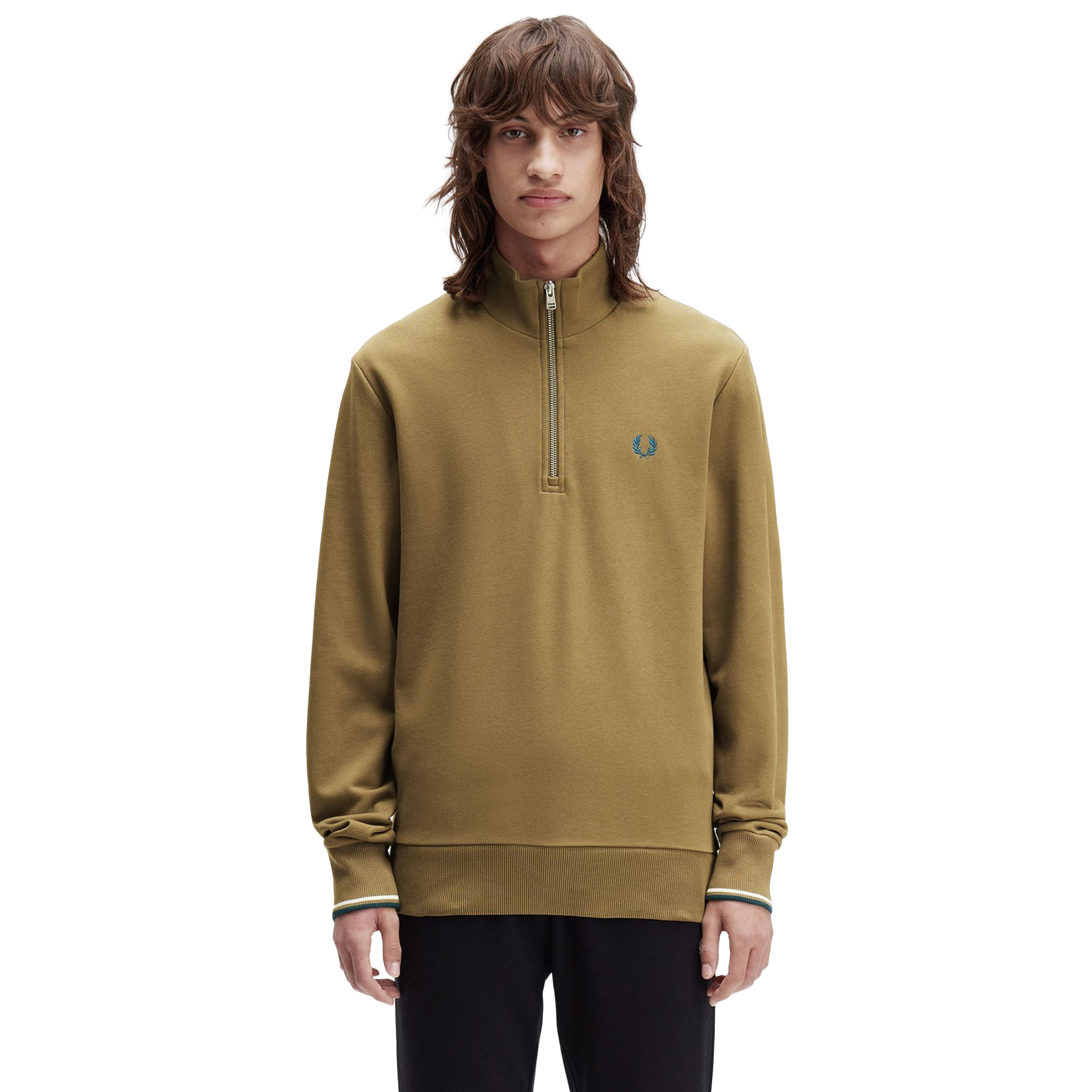 Fred Perry Sweat M3574-z60 Shdstn/ecr/dkpet