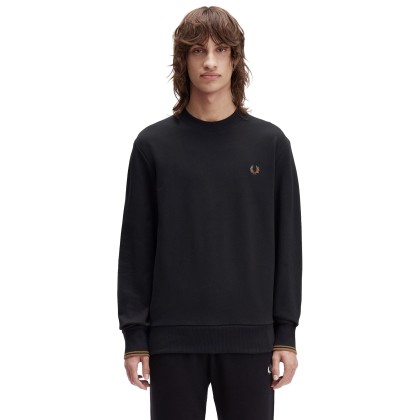 Fred Perry Sweat M7535-s77 Black/shadedston