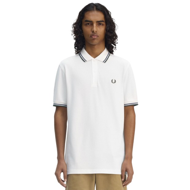Fred Perry Polo Swhit/tnsbl/crtg