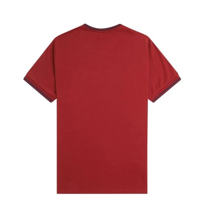 Fred Perry T-shirt Burtn Red/navy