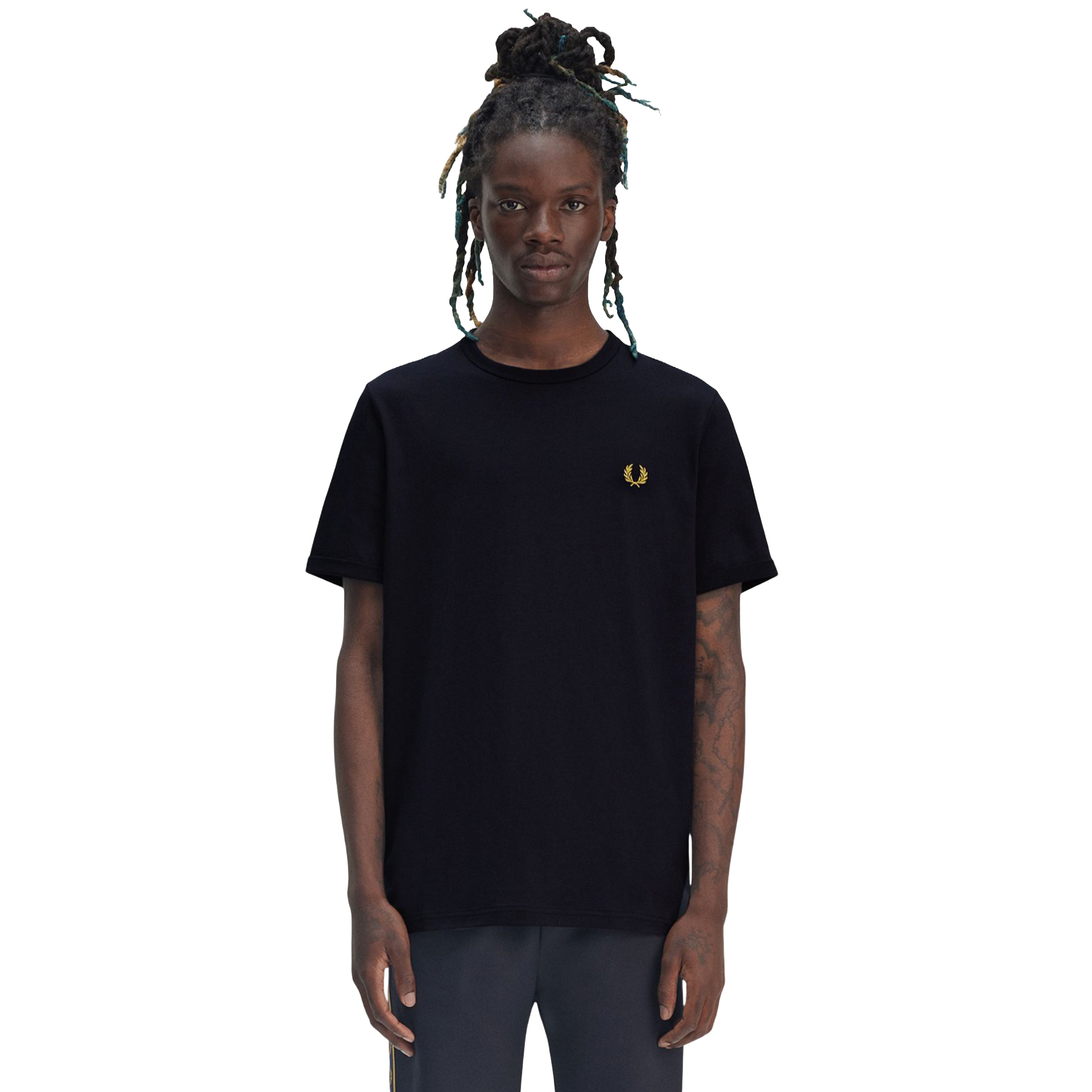 Fred Perry T-shirt Navy/honeycomb