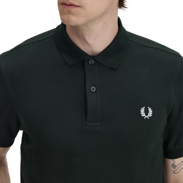 Fred Perry Polo M6000-t50 Nightgreen/snwht