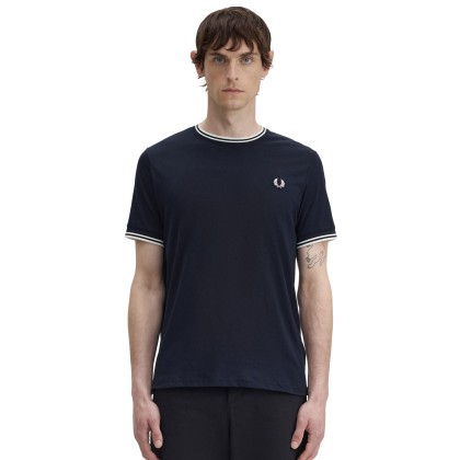 Fred Perry T-shirt Twin Tipped Navy
