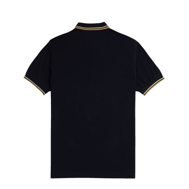 Fred Perry Polo Navy/ecru/honeyc
