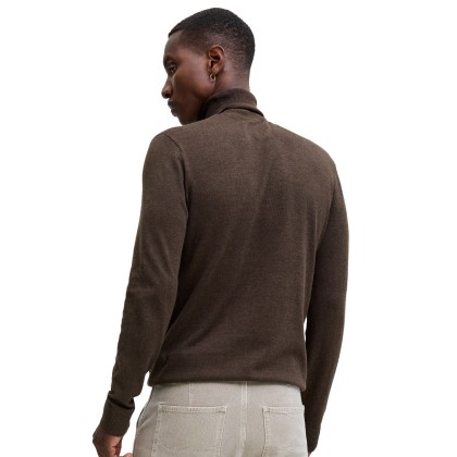 Jack & Jones Camisola Jjeemil Knit Roll Neck Mulch Twist