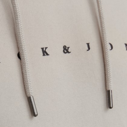 Jack & Jones Sweat Jjestar Jj Hood Moonbeam