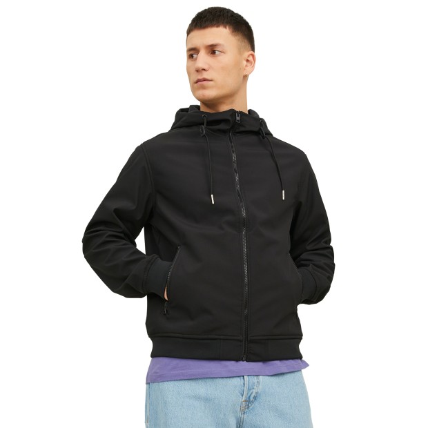 Jack & Jones Casaco Jjebasic Softshell Black