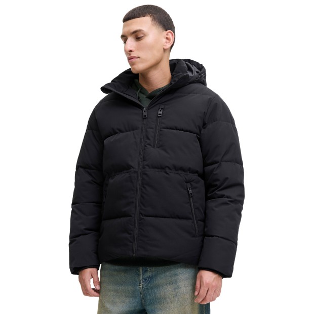 Jack & Jones Casaco Jjeowen Puffer Sn Black
