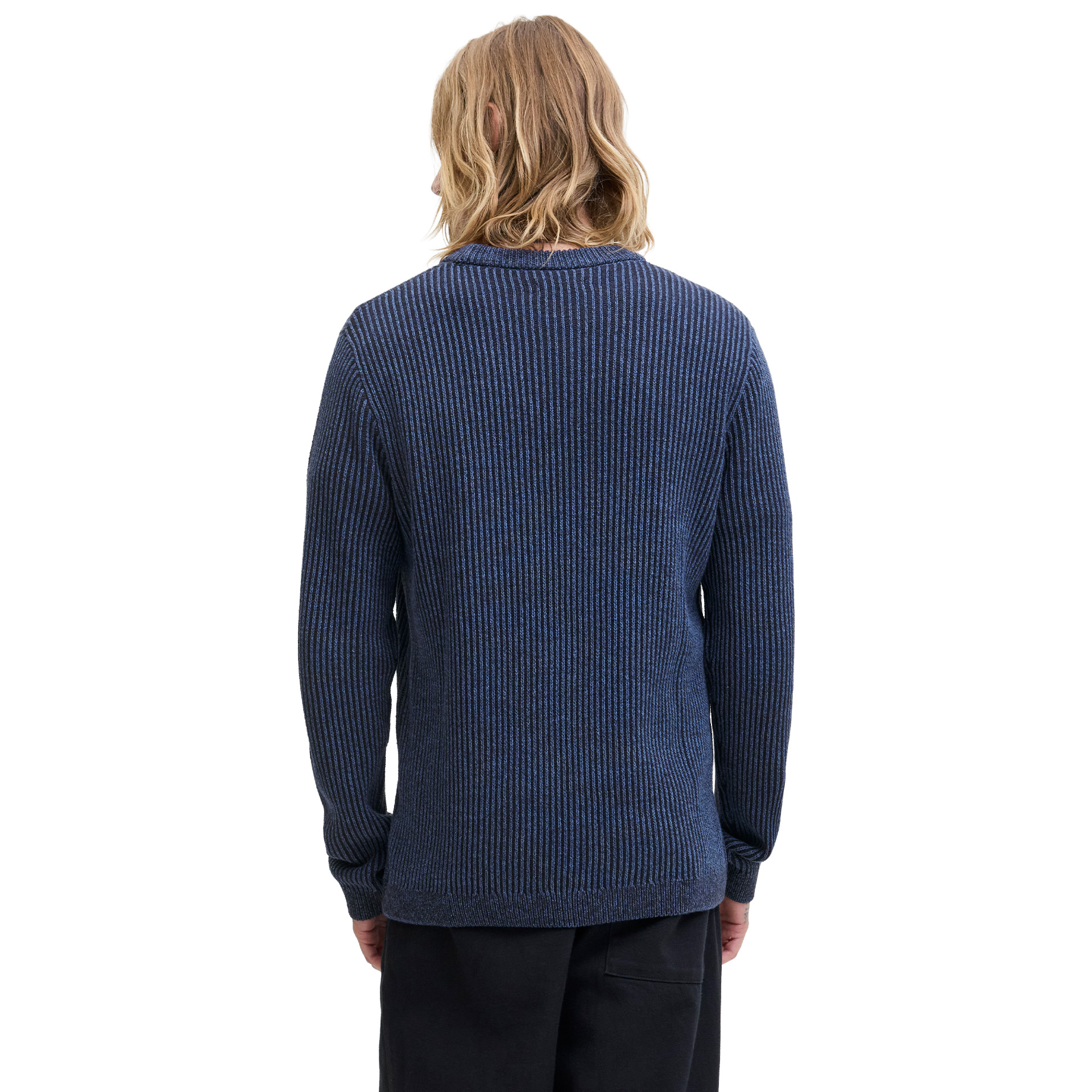 Jack & Jones Jjedover Knit Crew Neck Sn Sky Captain