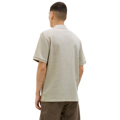 Jack & Jones Polo Jjeaustin Zip Moonbeam Classic