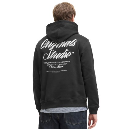 Jack & Jones Sweat Jornorrebro Typo Back Sn Black