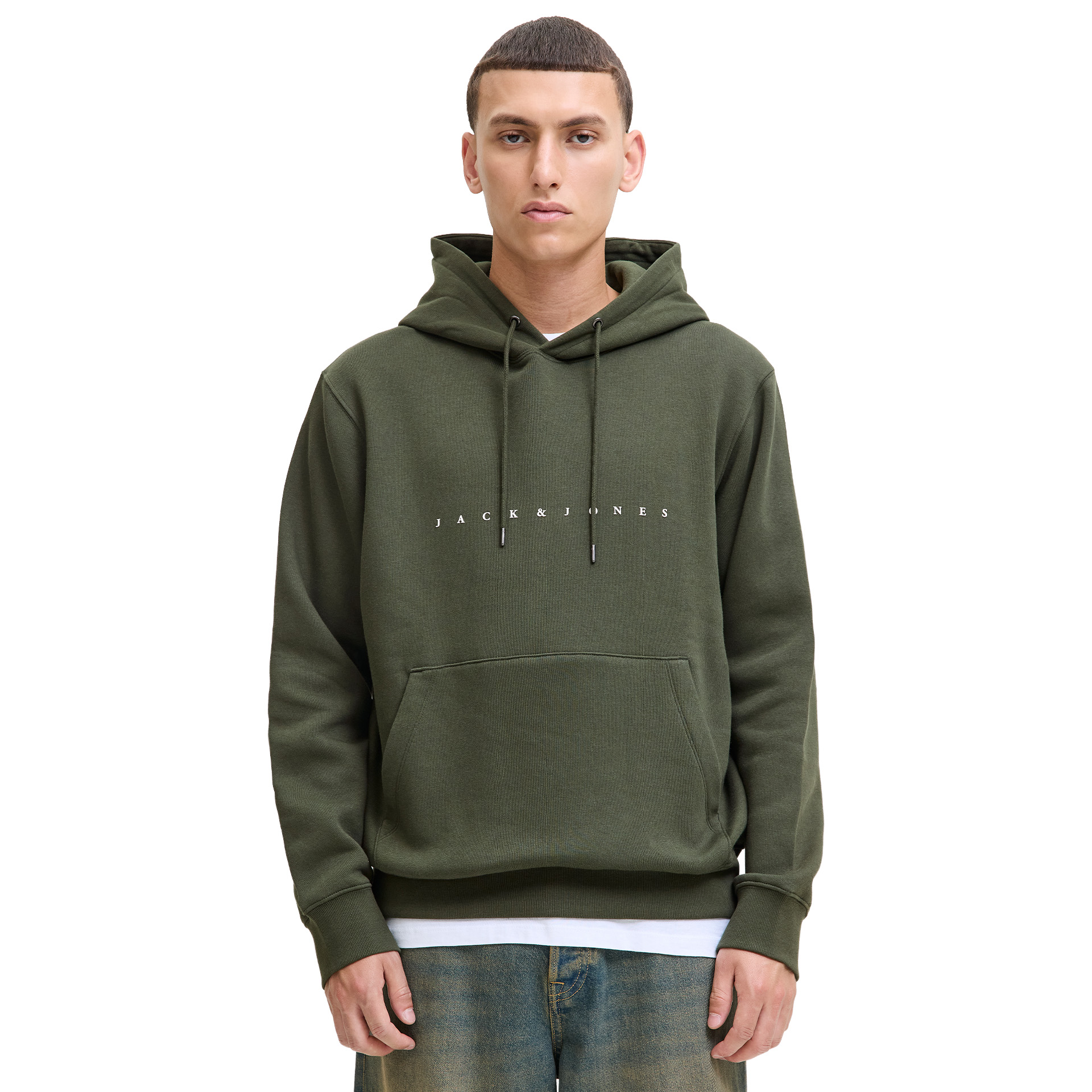 Jack & Jones Sweat Jjestar Jj Hood Duffel Bag