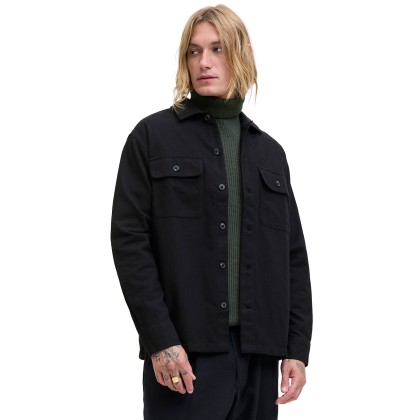 Jack & Jones Camisa Jjecharge Overshirt Ls Black