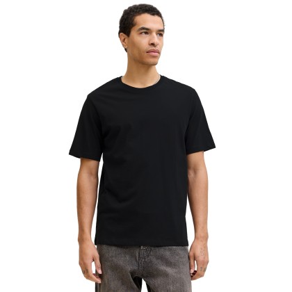 Jack & Jones T-shirt Jjeorganic Basic O-neck Black Slim