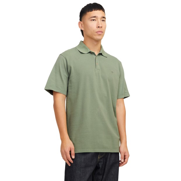 Jack & Jones Jprbluwilliam Wash Ss Polo Sn Dark Ivy