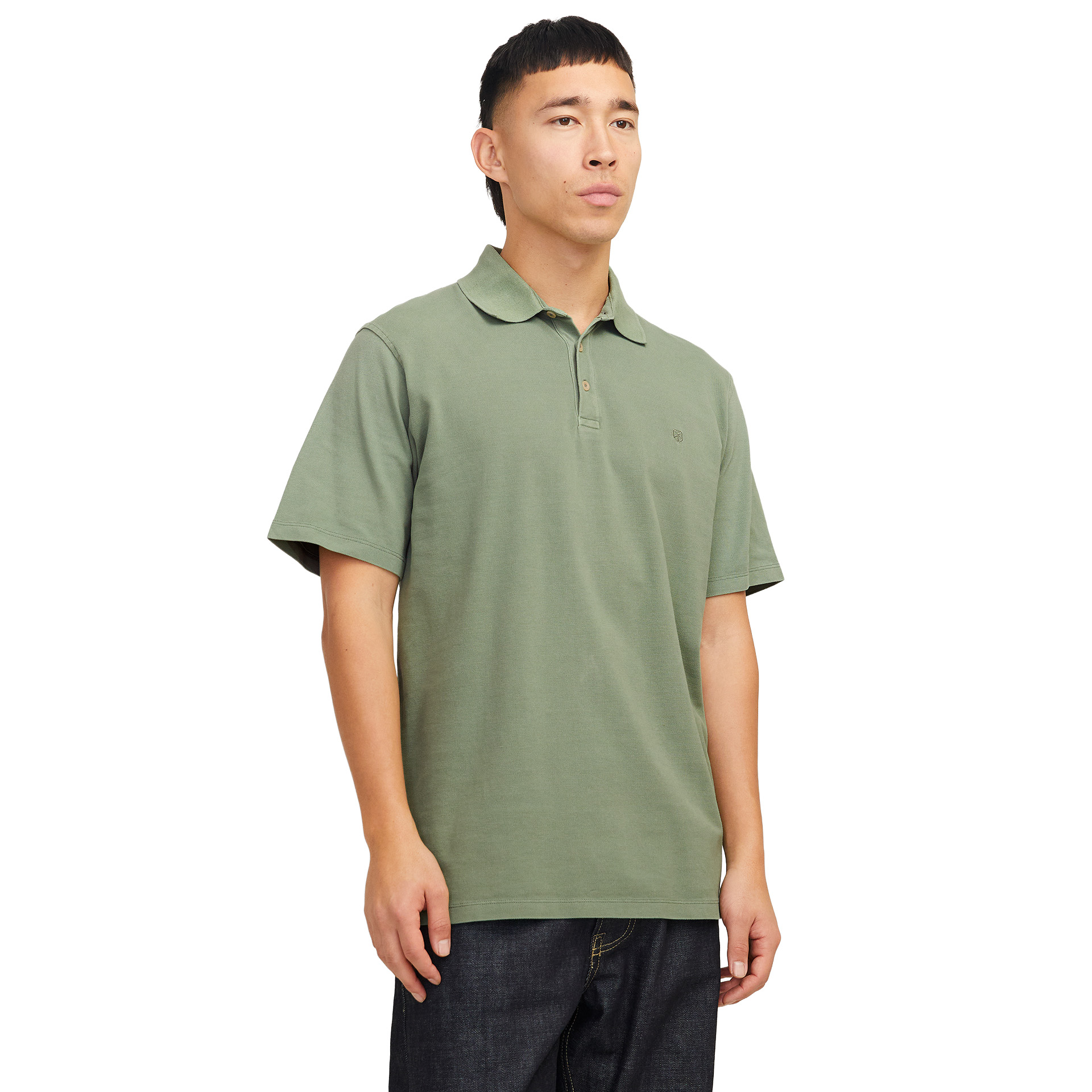 Jack & Jones Jprbluwilliam Wash Ss Polo Sn Dark Ivy