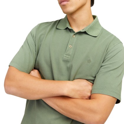 Jack & Jones Jprbluwilliam Wash Ss Polo Sn Dark Ivy