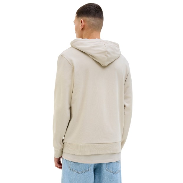 Jack & Jones Jjhawaii Shape Sweat Hood Moonbeam