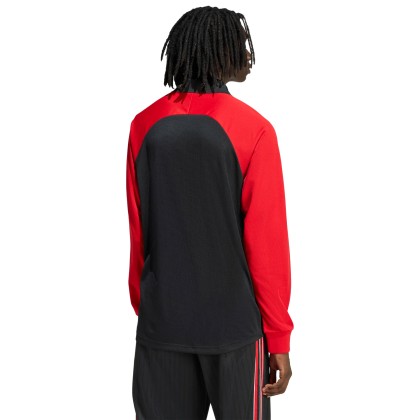 adidas Originals Polo Chest Str Ls Black