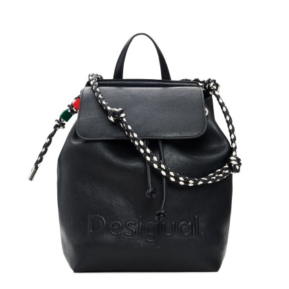 Desigual Mochila Luena Mini Negro