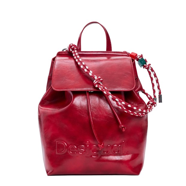 Desigual Mochila Luena Mini Carmin