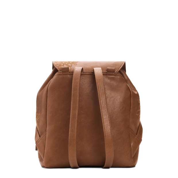 Desigual Mochila Sierra Prisa Mini Camel