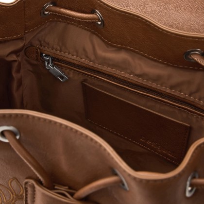 Desigual Mochila Sierra Prisa Mini Camel