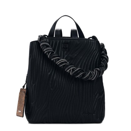 Desigual Mochila Sierra Prisa Mini Negro Desigual Mochila Sierra Prisa Mini Negro
