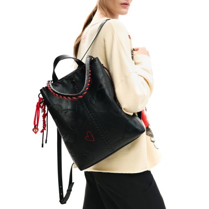 Desigual Mochila All Mickey Pu Sumy Negro Desigual Mochila All Mickey Pu Sumy Negro