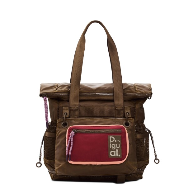 Desigual Mochila Neo Grunge Voyager Marron