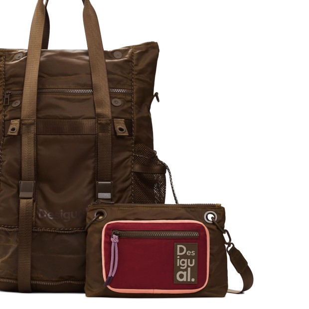 Desigual Mochila Neo Grunge Voyager Marron