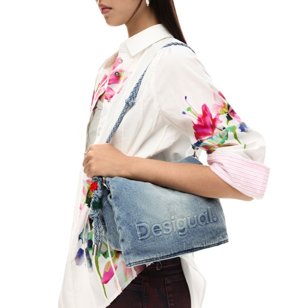 Desigual Mala Venecia 4.0 Denim Raw